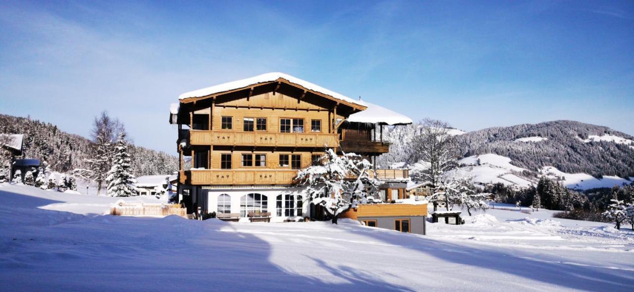 Pension Luzenberg Auffach Exteriér fotografie