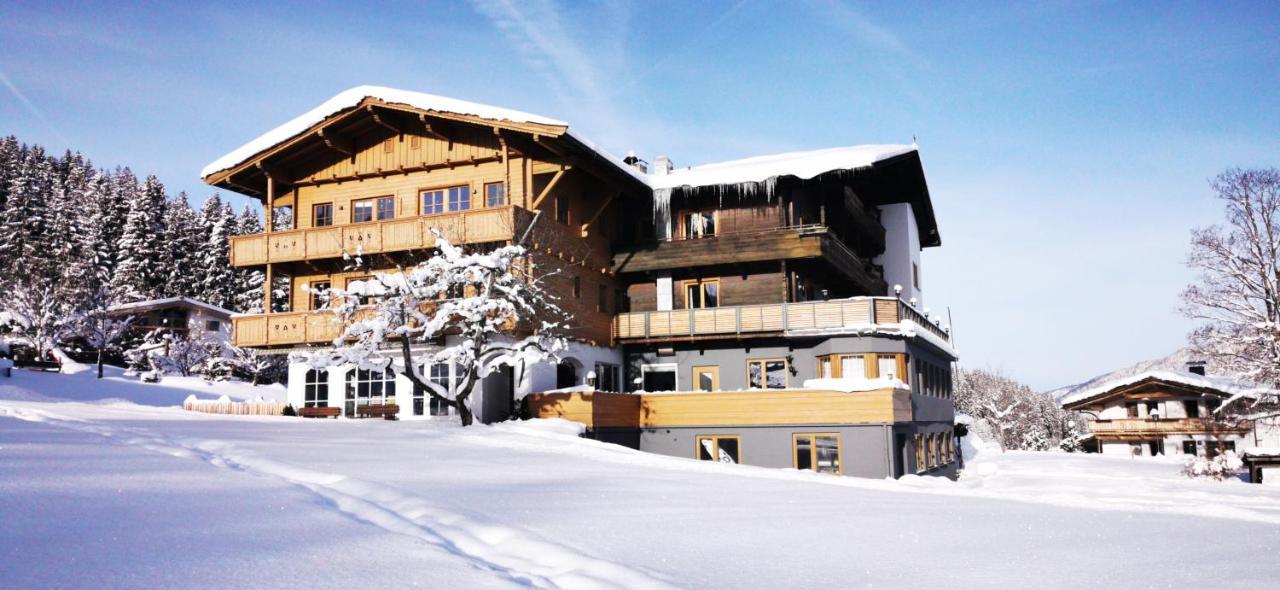 Pension Luzenberg Auffach Exteriér fotografie