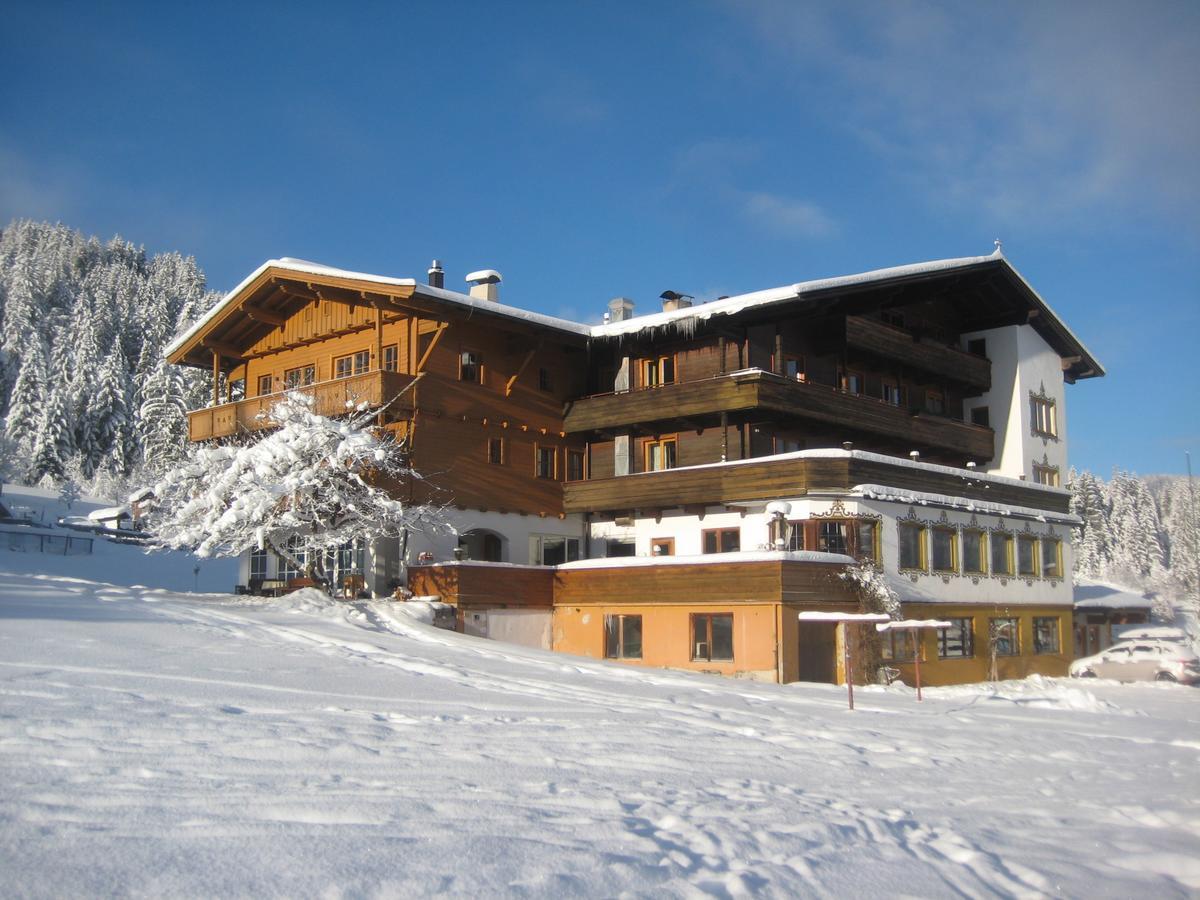 Pension Luzenberg Auffach Exteriér fotografie